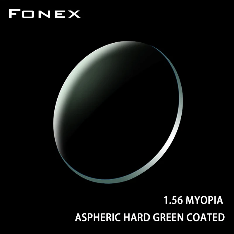 FONEX-gafas asféricas de resina para miopía, hipermetropía, presbicia, CR-39 óptica, personalizadas, 1,56, 1,61, 1,67, 1,74