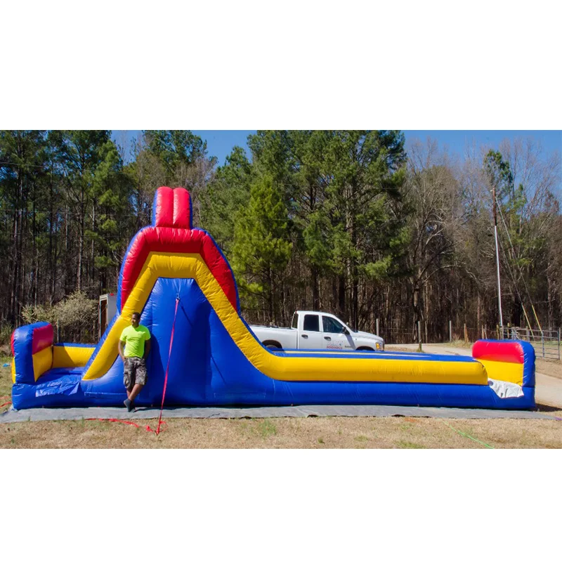 PVC Long Inflatable Slide, Custom Slide, Amusement Park, for Sale