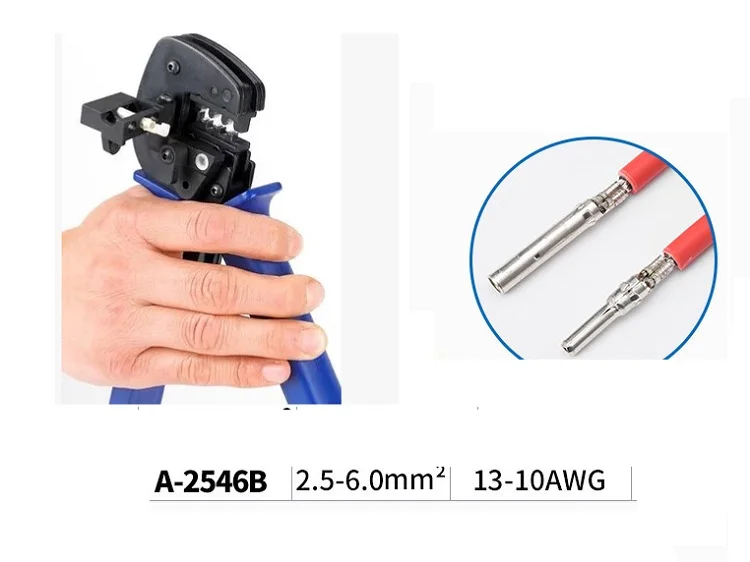 New 1pcs crimping plier Solar Panel Cable Solar Photovoltaic Connector MC4 Hands Crimping Tool A-2546B 26-10AWG