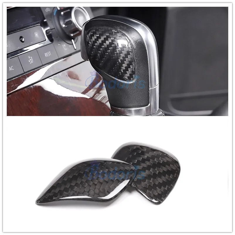 Accessories For VW Volkswagen Jetta Polo Golf MK4 MK5 MK6 MK7 Passat B5 B6 Real Carbon Fiber Front Hand Shift Gear Knob Cover