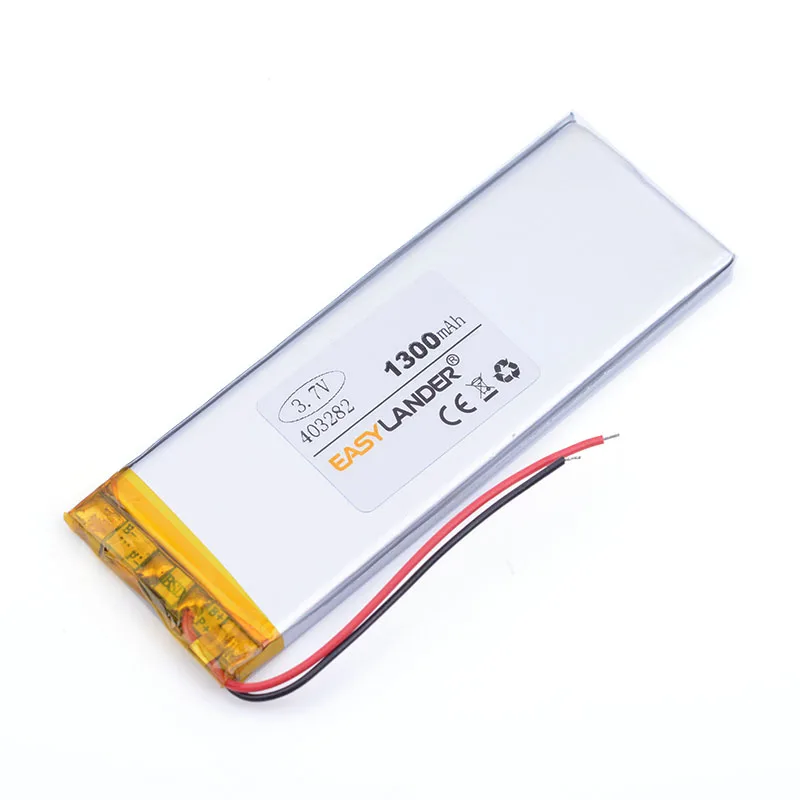 403282 3.7V 1300mAh Rechargeable Lithium Li-ion Polymer Battery For Goophone I5 Y5 V5 Clone iPhone