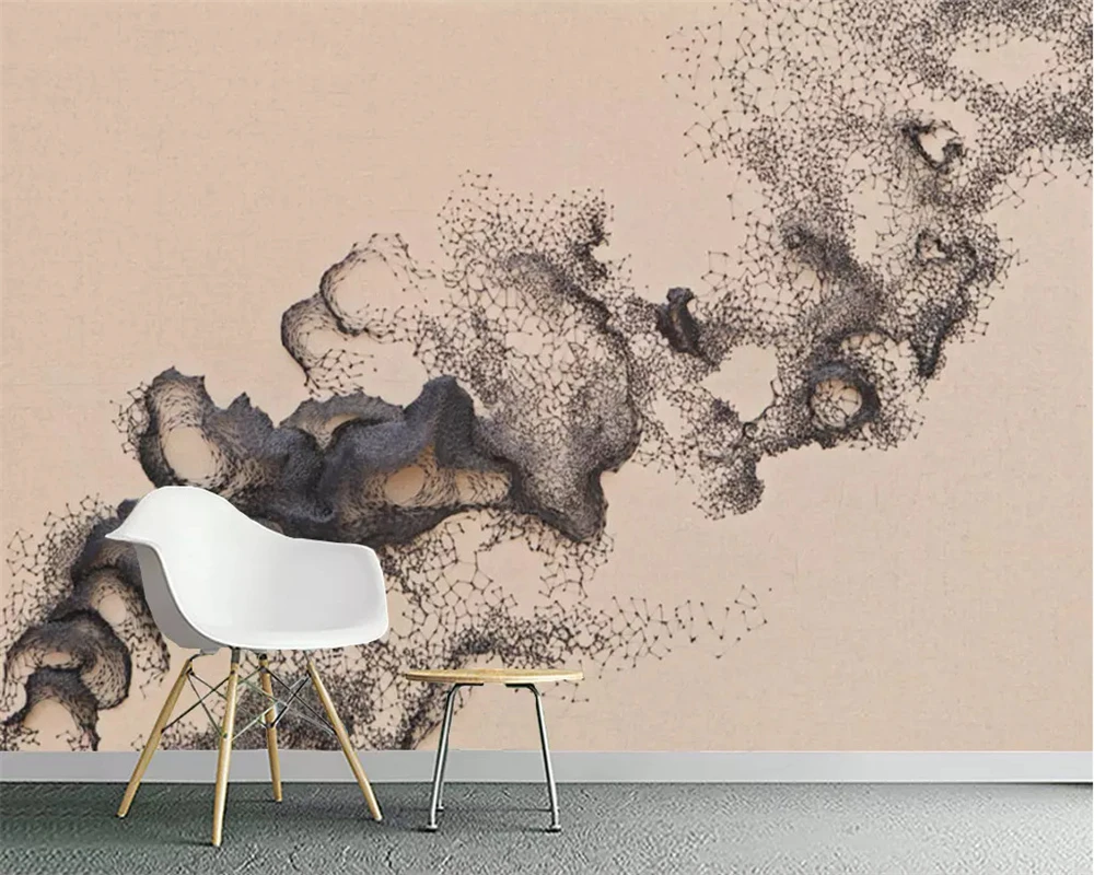

beibehang Custom 3d Abstract Line Art Mural Photo Wall Landscape 3d Room Landscape Wallpaper Living Room Home Decor 3d wallpaper