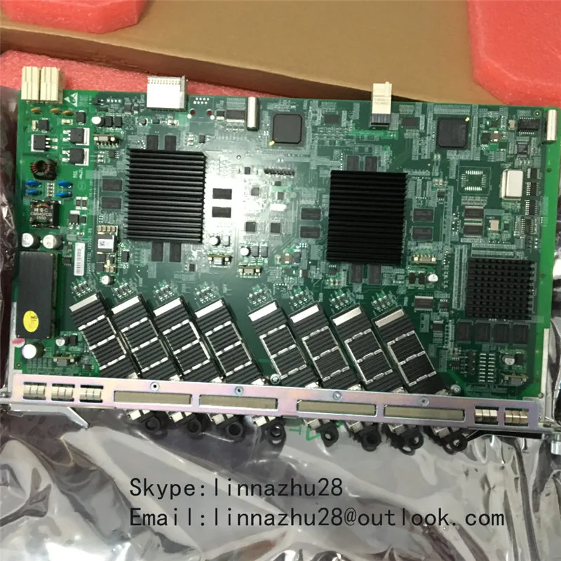 Original  GTTO 10G high speed GPON 8 ports board with 8 GPON modules, for OLT C300 C320