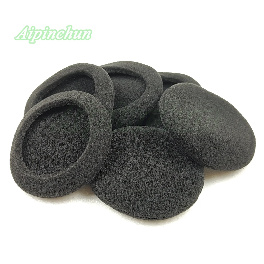 Aipinchun 5 pairs 10 Cái Đường Kính 2 "50 mét Mềm Foam Earbud Headphone Tai Pads Miếng Bọt Biển Bao Gồm Cho Tai Nghe MP3 Kích Thước Của 4.5 cm-6 cm