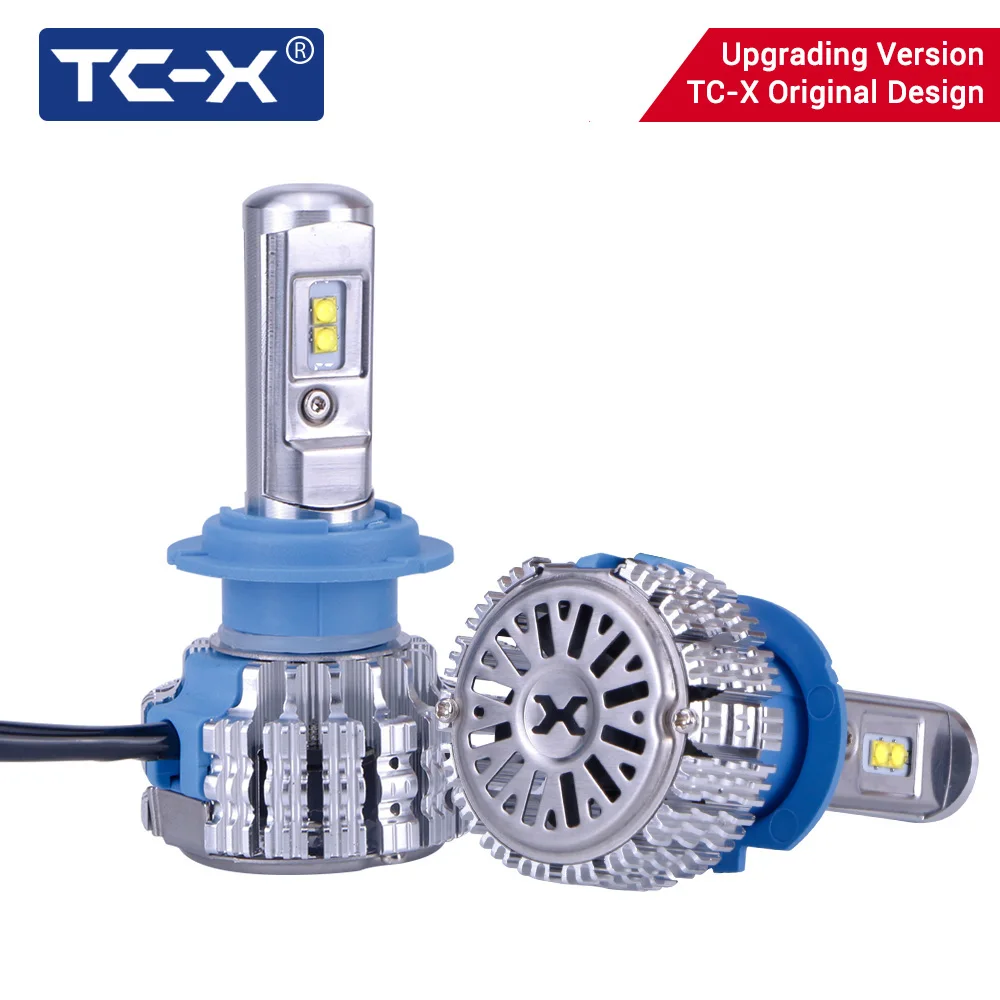 TC-X T1 Pro led lamp light H7 H1 H11 diode lamp 9006/HB4 H27/880 H4 LED Car Headlight Driving Passing Beam ptf Light Replacement