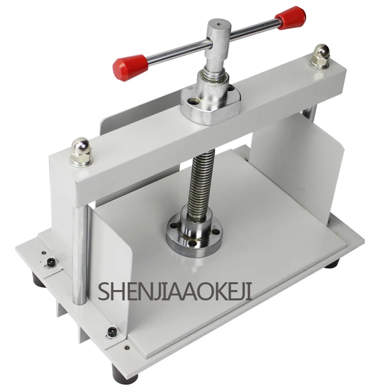 

Manual platen machine A4 ticket crusher Album Pinch banknotes Flatten the machine Smoothing machine with votes