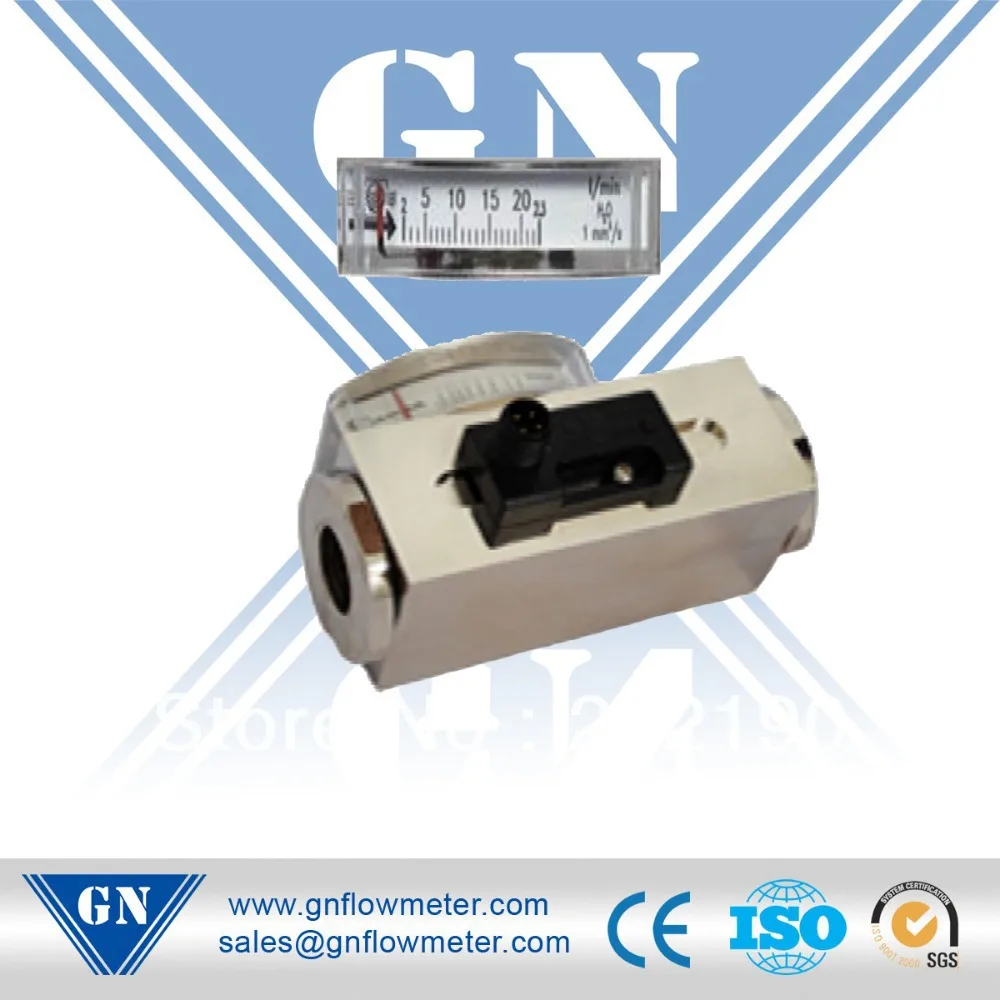 CXFPD20 pointer display type piston flow switch for water flow control NO output IP65 G1