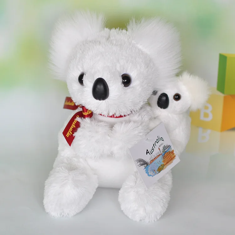 

new cute plush koala toy high quality simulation white koala doll gift doll about 22cm 0619