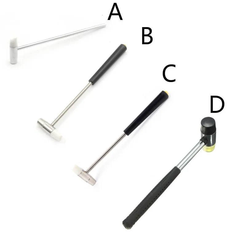 Double Face Soft Tap Rubber Hammer For Multifunctional Hand Tool Hard Plastic And Non Slip Plastic Grip Perfect Tool