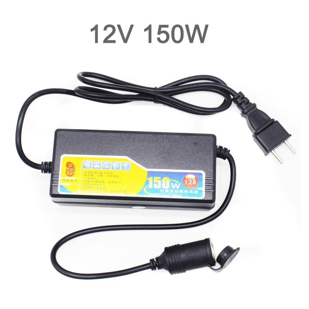 220V to 12V Car Cigarette Lighter AC DC 12V 150W 180W 250W LED Driver 12 Volt 110V Converter Power Supply Lighting Transformer