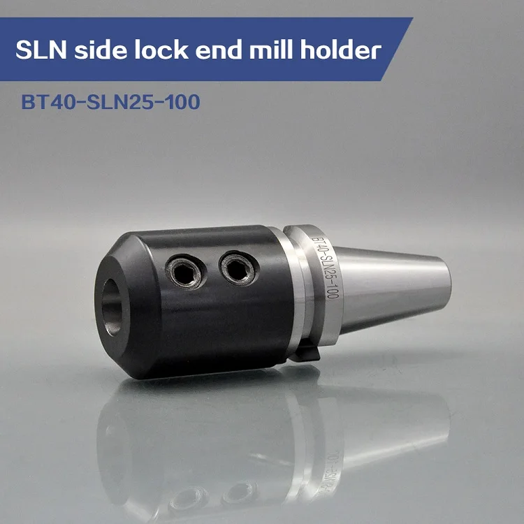 BT40-SLN20-100/BT40-SLN32-100 ER40 collet Side Lock End Mill Holder for Sale in China