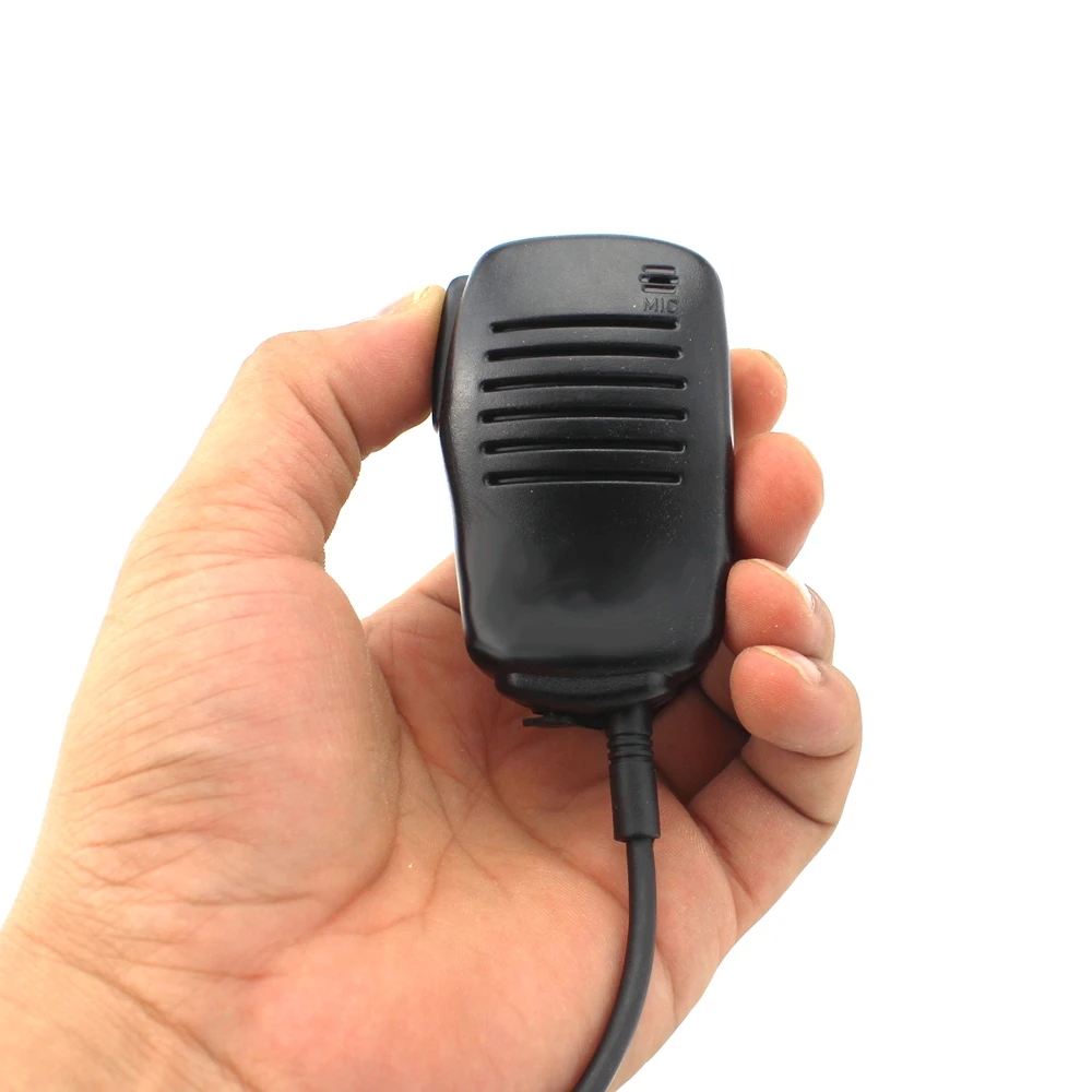 Mini Speaker Mic SM-25 Microphone PTT 1pin For Walkie Talkie Yaesu Vertex VX-1R 2R 3R 5R 150 160 180 Two Way Radio 3.5mm