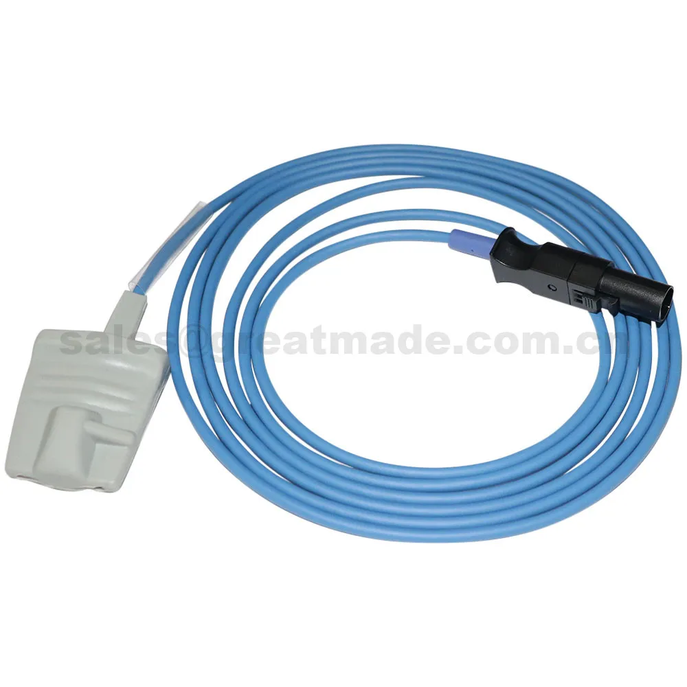 

compatible with Datex-Ohmeda Adult silicone soft tip sensor,Hypetronics 7PIN Male ,L=3m.