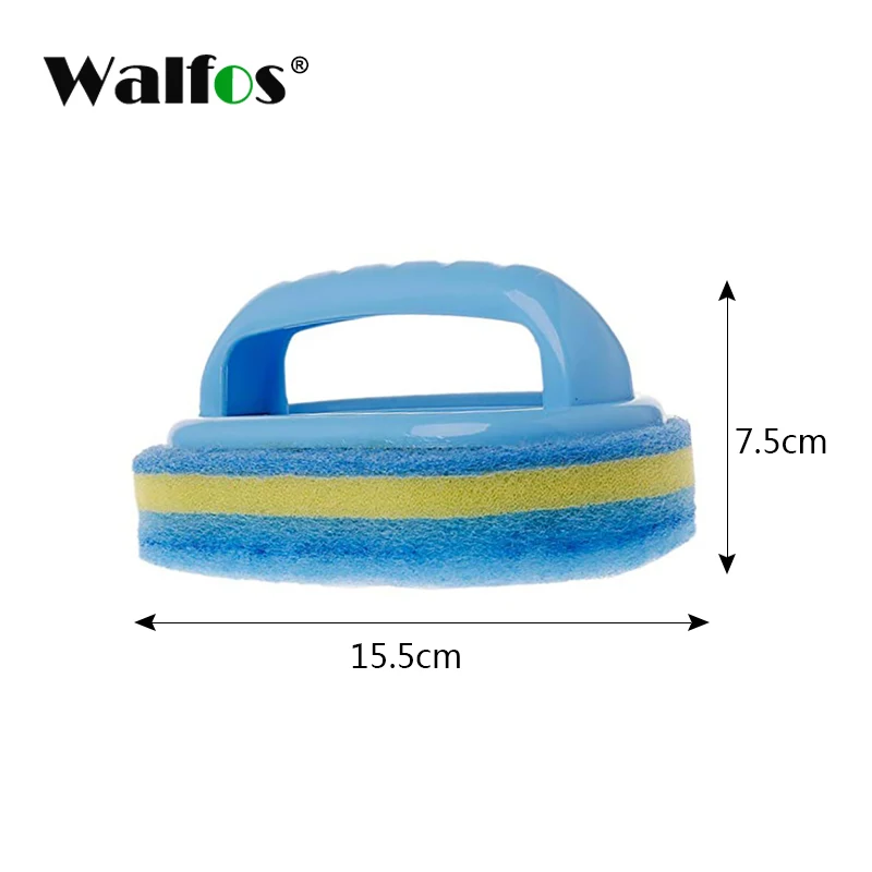 WALFOS Strong Decontamination Bath Brush Magic Sponge Tiles Brush Kitchen Supplies