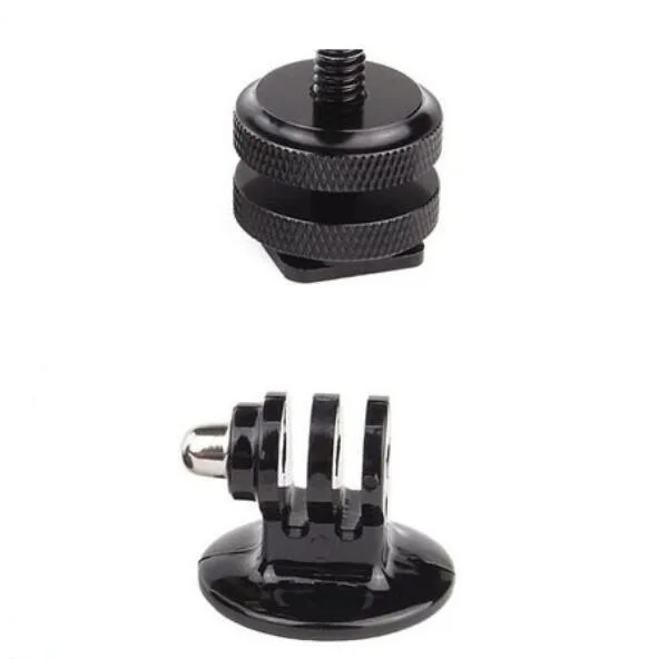 Adaptador de montaje para trípode Clownfish, soporte para zapata de 1/4 pulgadas, tornillo, Clip para teléfono móvil para Gopro, Canon, Nikon, SLR Hero 1312110975   Sj6/8 H9R
