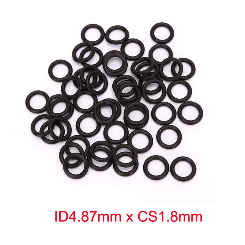 

ID4.87mm x CS1.8mm NBR o-ring o rings rubber oil resistant gaskets