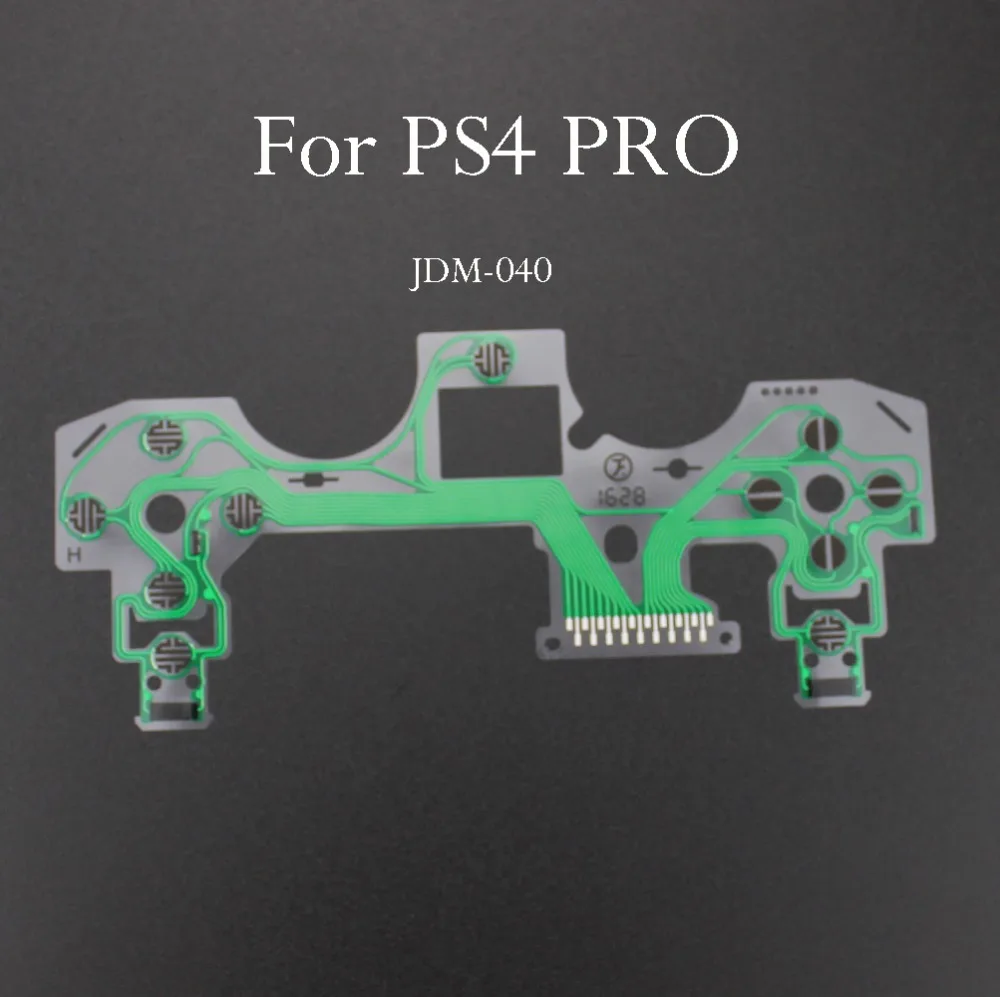 TingDong przyciski zamienne wstążka płytka drukowana do PS4 Dualshock 4 Pro Slim kontroler folia przewodząca klawiatura flex Cable PCB