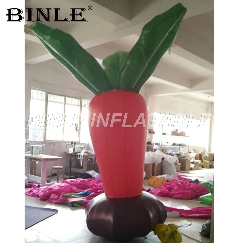 Giant customized inflatable carrot balloon for Vegetable fair advertising