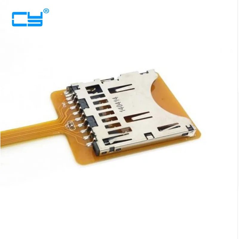 Micro SD TF Memory Card Kit Male to SD Female Extension Soft Flat FPC Cable 10cm