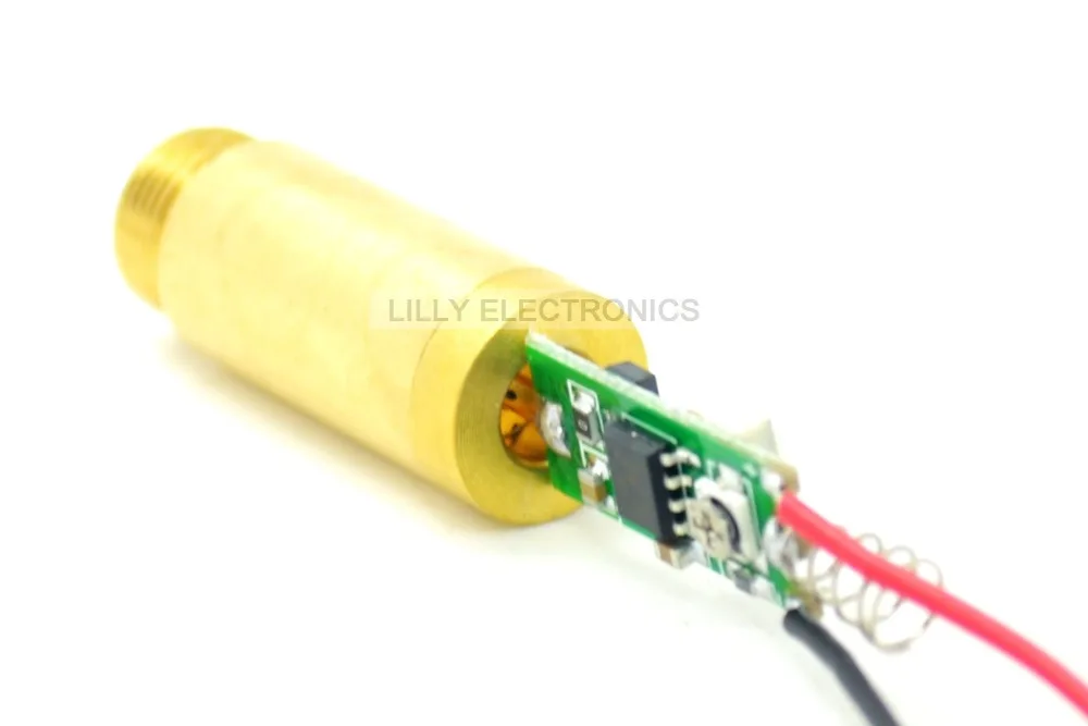 532nm 50 Mw Groene Laser Dot Diode Module 3.7V-4.2VDC