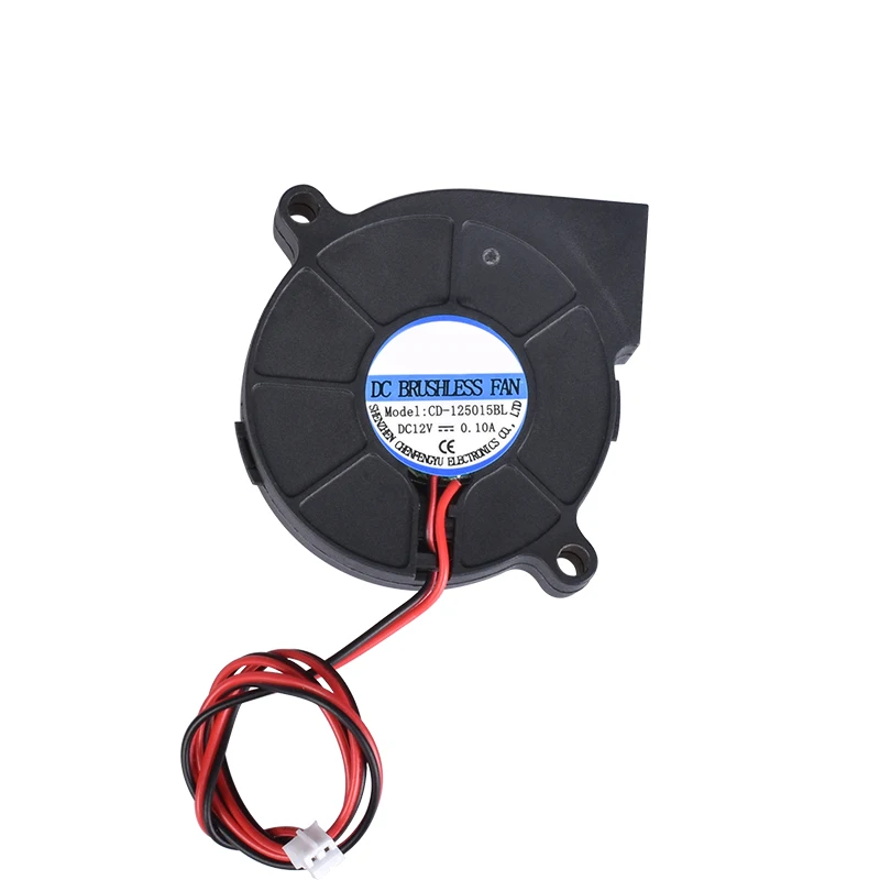 3D Printer Parts 3010/4010/5015 Cooling Fan 5V/12V/24V Brushless Fan Blower Fan For V6 J-head Bowden Extruder Reprap Turbo Fan