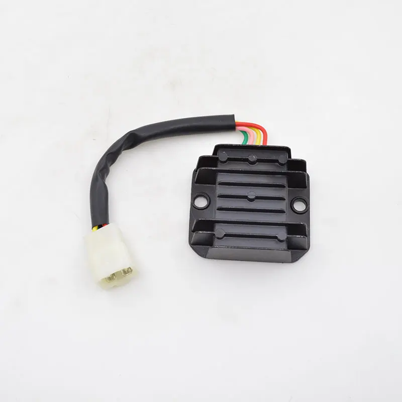 For Lifan Zongshen Loncin ZS110 LF110 LF 110 110cc Motorcycle 4 Wires Voltage Regulator Rectifier Spare Parts image 2