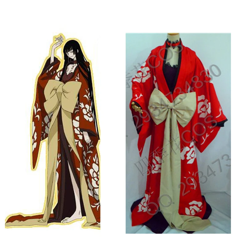 2016 xxxHolic Yuuko Ichihara kimono Cosplay Costume