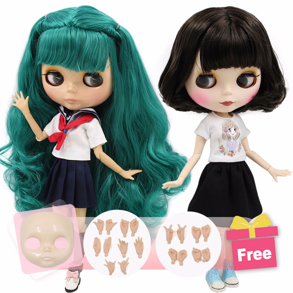 ICY DBS Blyth doll extra face&hands as gift Suitable For DIY 1/6 BJD Toy special price ob24 azone s