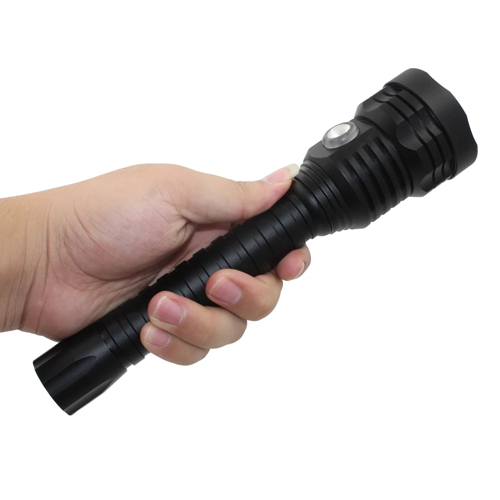 Underwater 100M XHP70.2 LED Diving Flashlight XHP70 Scuba Dive Torch Linterna Waterproof Lamp 18650 Battery +Charger