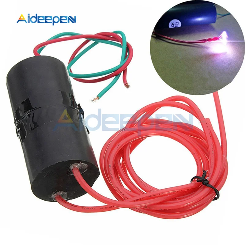 500KV 500000V Boost Step Up High-Voltage Pulse Generator Ignition Coil Power Module Igniter 6V-12V 0.5-1A High Voltage Generator