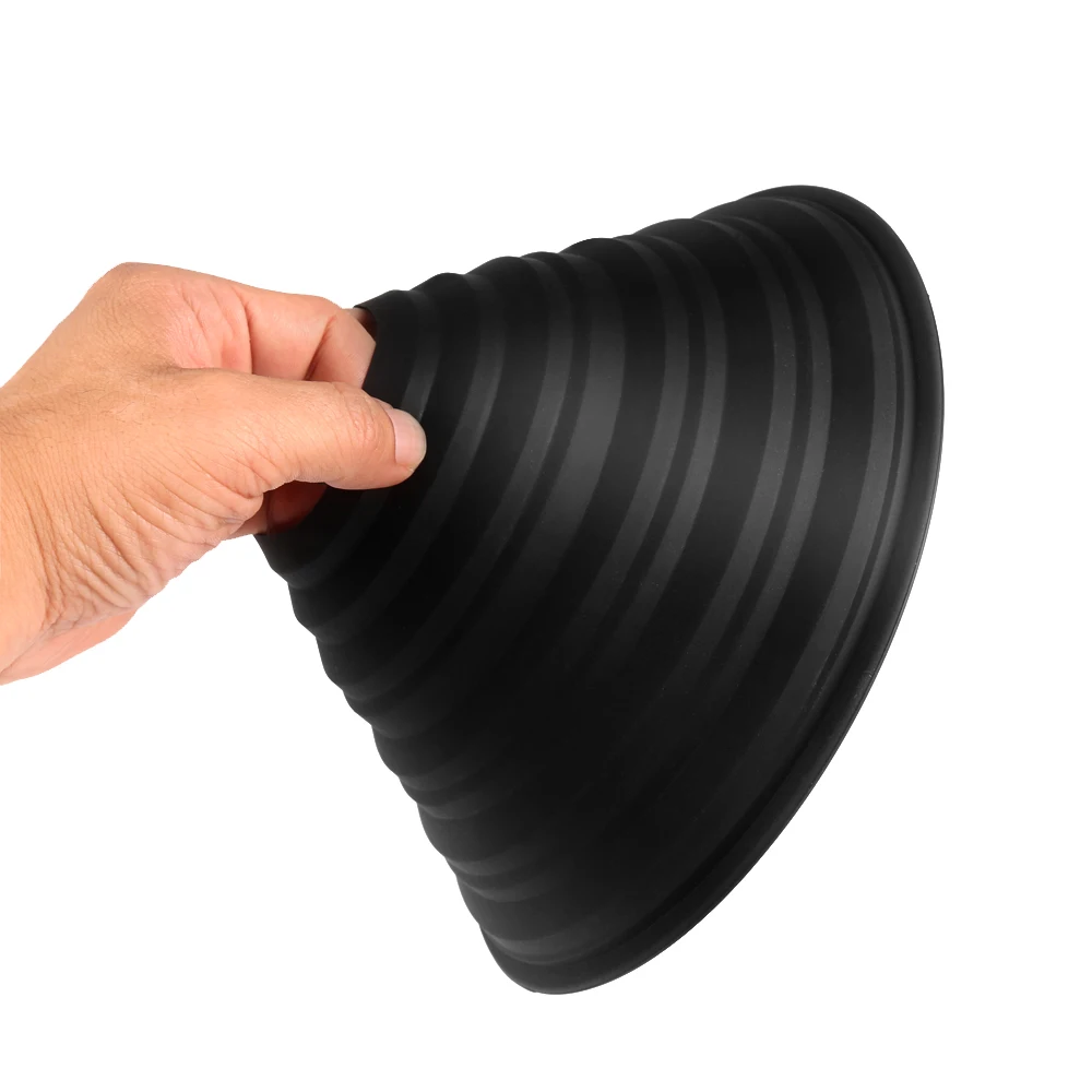 The Ultimate Lens Hood for Nikon Canon Sony Camera Lens 50-90mm Take Reflection-Free Photos Video Silicone Camera Lens Hood