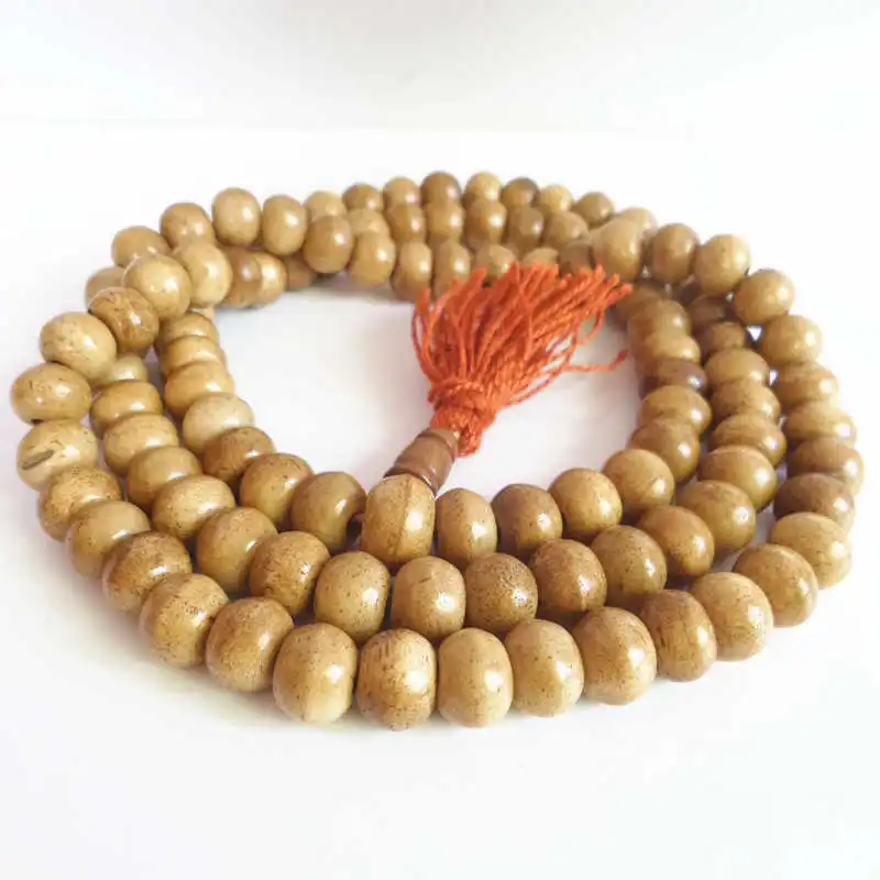 BRO672 Tibetan Malas 108 Yak Bone Meditation Prayer Mala 7mm 8mm 10mm Tibetan Rosary Bracelets