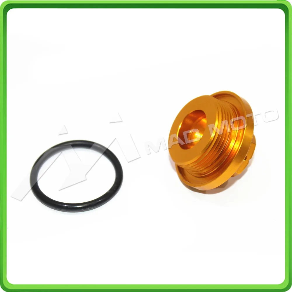 M30x1.5mm M30*1.5mm Oil Filler Filter Cap For Kawasaki Ninja ZX6R ZX-6R ZX636 1995-2017 & ZX-10R ZX10R 2004-2017 Gold