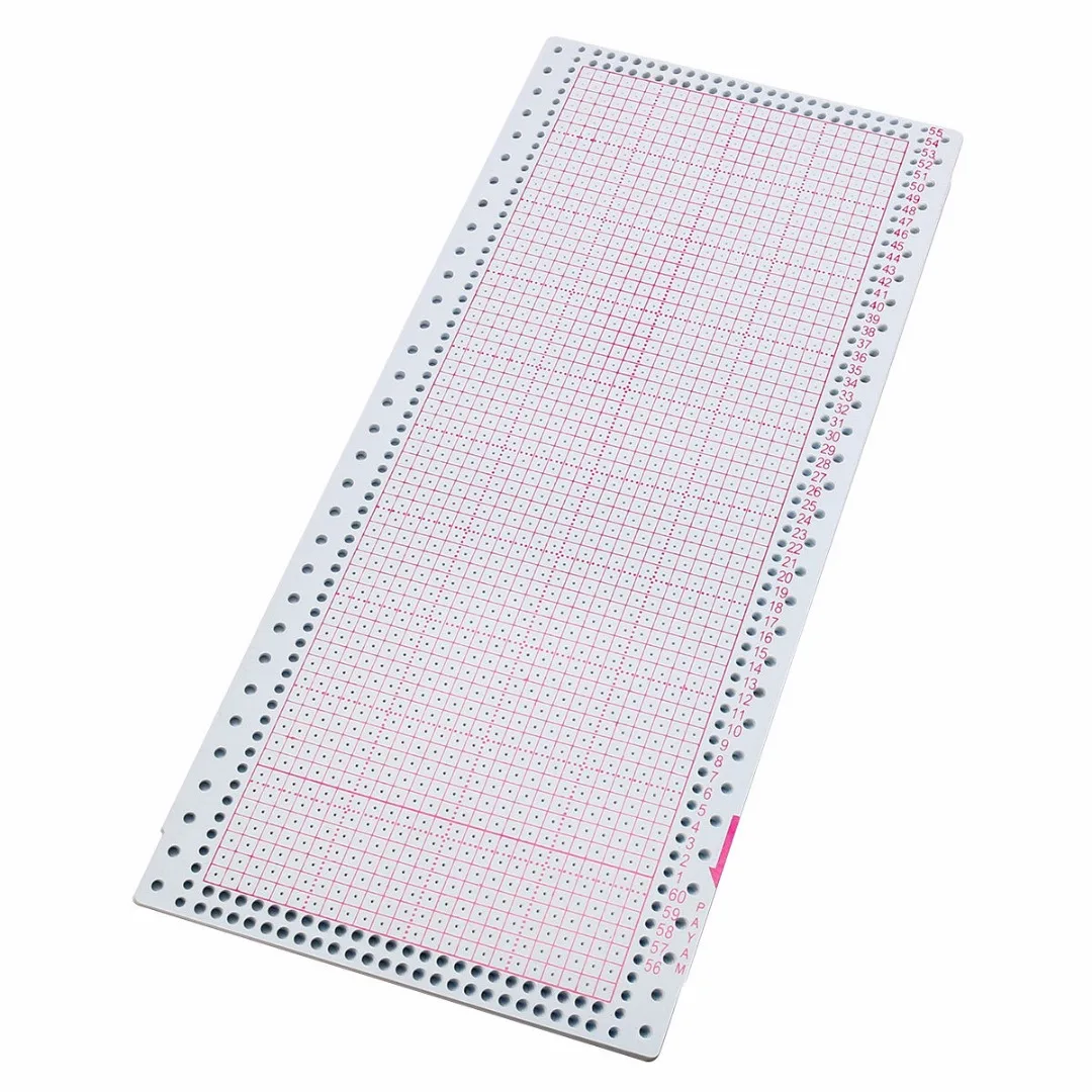 10 sztuk Punchcard nadające się do Brother Singer maszyny dziewiarskie puste dziurkacz do kart KH860 KH868 SK260 SK280