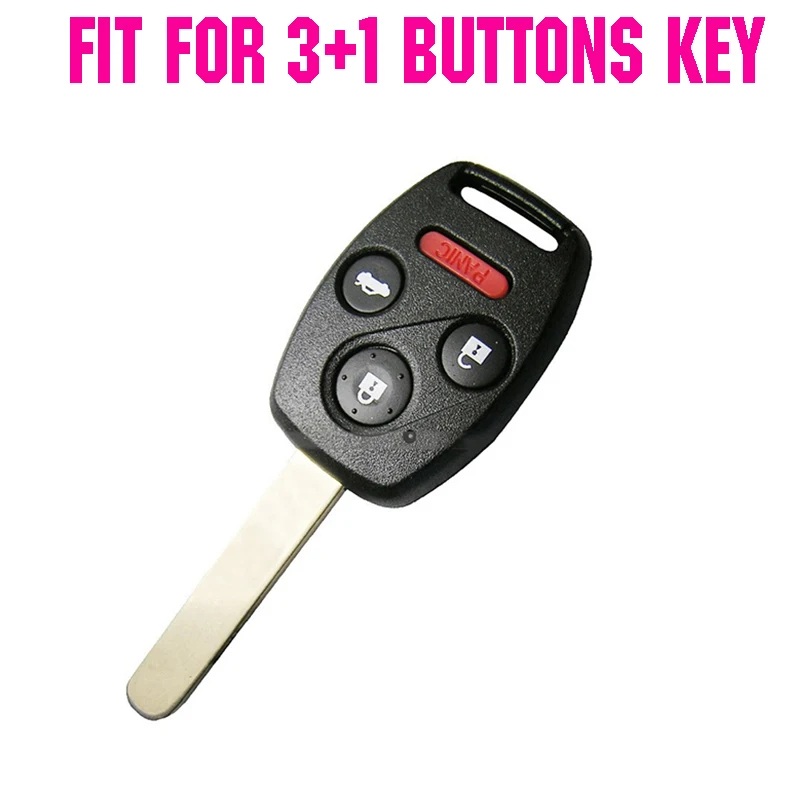 For Honda Accord CR-V Civic Insight Silicone Car Key Case Cover Keyless Fob Shell Skin Holder Protector 2016 2017 2018
