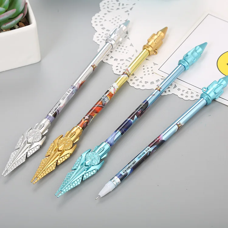 40 pcs Creative Birds Learning Stationery Pen and Cartoon with Phoenix Gun Neutral Pen Kawaii School Supplies