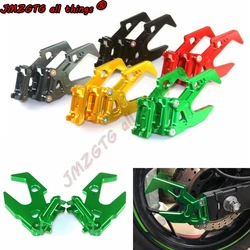 Motorcycle Accessories CNC Aluminum Alloy Rear Wheel Axel Protection For KAWASAKI Z250 Z300 NINJA250R NINJA300R 2013-2018