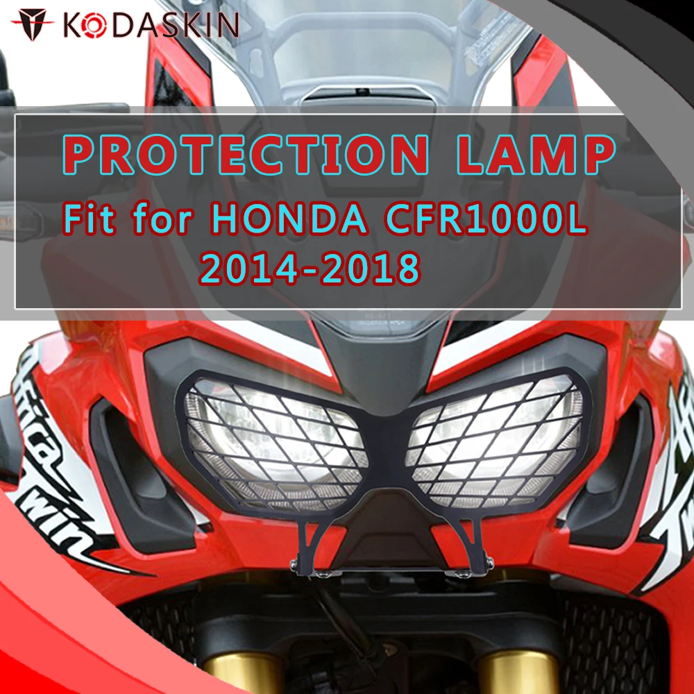 

KODASKIN Headlight Protection Cover Grille Guard for Honda CFR1000L 2014-2018