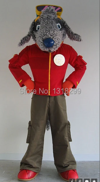 mascot Freddie bedlington dog mascot costume fancy dress custom fancy costume cosplay theme mascotte carnival