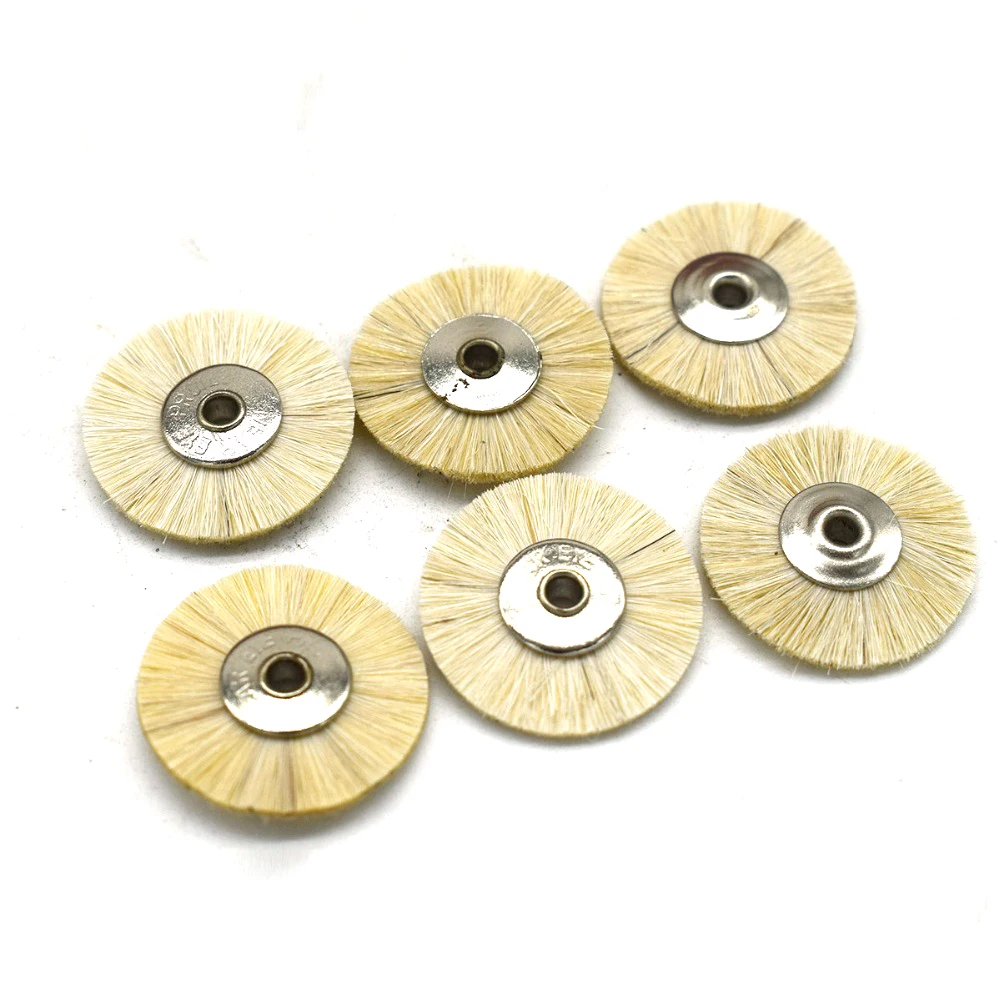 100PCS Abrasive Brushes Hair Wheel Brush without handle Jewelry Rotary Polishing Tool