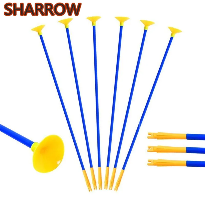 

24Pcs 18" Children Sucker Arrows Suction Cup Kids Archery Practice Game Fun Toy Safe Sucker Arrow For Shooting Accessories