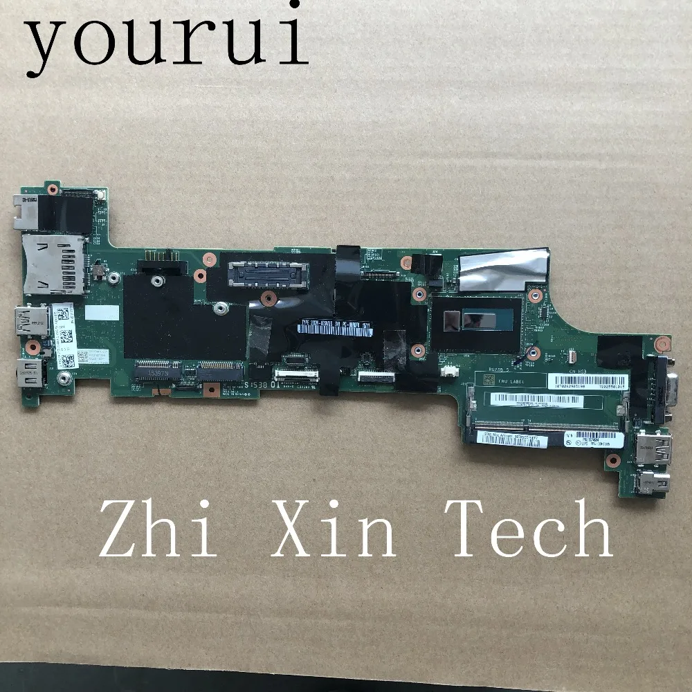 

yourui VIUX1 NM-A091 Fit For Lenovo Thinkpad X240 X250 Laptop Motherboard FRU:00HT385 With i5-5300 CPU 100% Fully Tested