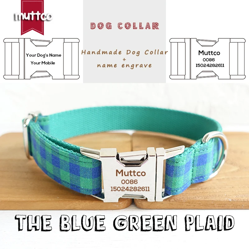 muttco-coleira-de-identificacao-personalizada-para-cachorro-gravada-etiqueta-de-identificacao-azul-verde-anti-perda-ajustavel-suprimentos-para-animais-de-estimacao-5-tamanhos-udc073