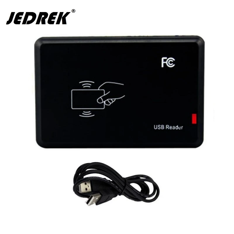 5PCS RFID 125k USB EM Reader Tk4100 em4100 Reader Plug-and-Play Multiple output formats adjustable