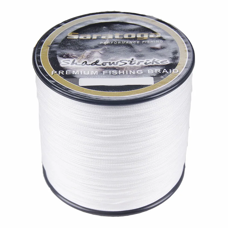 Saratoga 8 Strands 100% PE Braided Fishing Line Multifiament Fishing Wire 300m/330yard 6LB 30LB 40LB 60LB 80LB 100LB 200LB 300LB