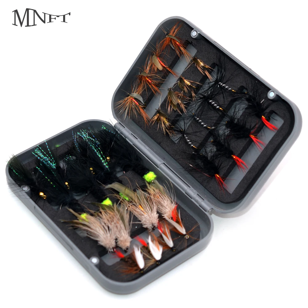 Streamer Woolly Bugger Mnft – Moscas secas negro y marrón para mosca