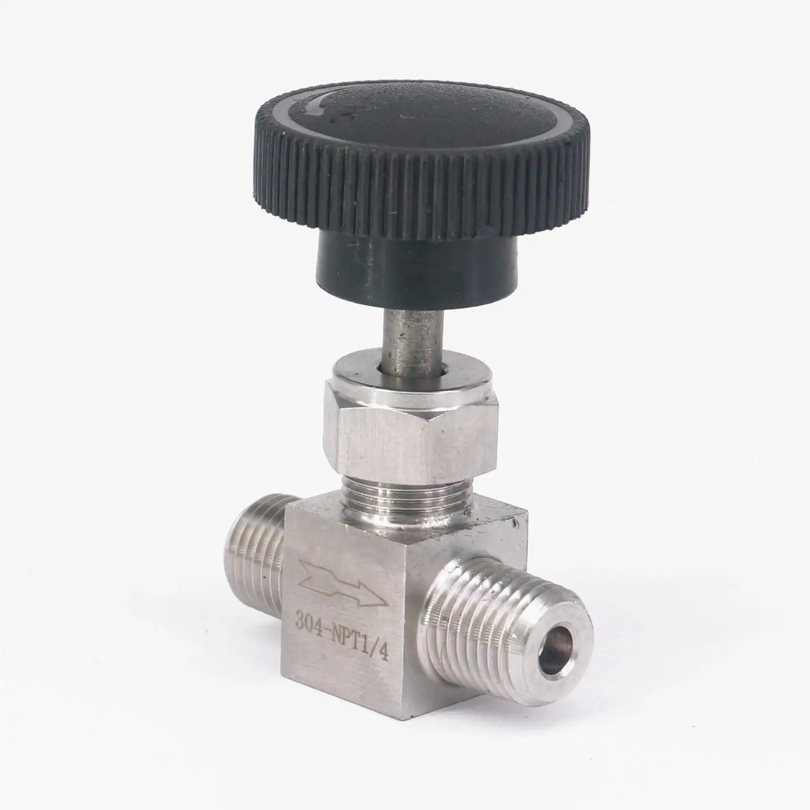 900 psi 1/8" 1/4" 3/8" 1/2" BSPT Equal Male 304 Stainless Steel Shut off Needle Valve