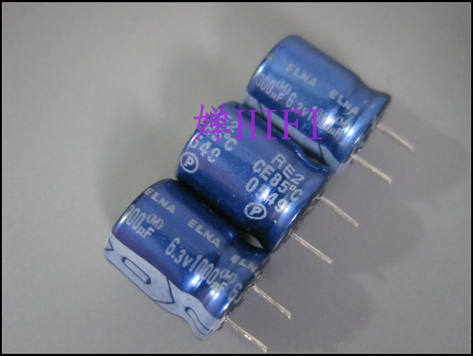 

2019 hot sale 20PCS/50PCS EL2 original blue robe RE2 electrolytic capacitor 6.3v1000uf 10x12.5 free shipping