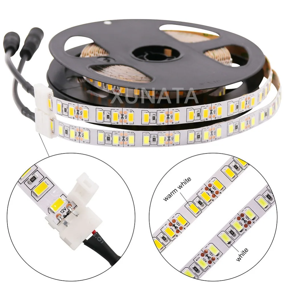 1m 2m 3m 4m 5m LED Strip Light SMD 5630 120leds/m Non Waterproof Flexible 5M 600 LED tape 5730 DC12V tape Rope lamp Light