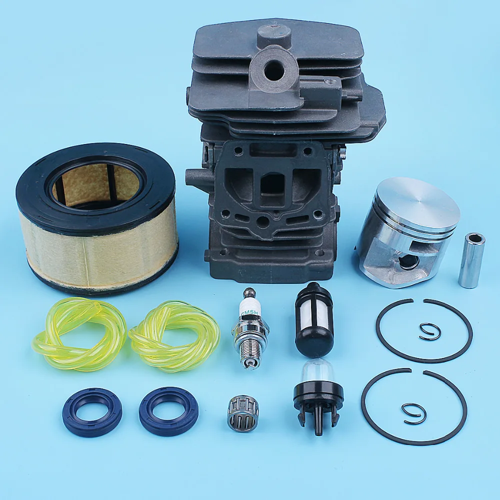 Imagem -02 - Filtro de ar para Motosserra 44 mm para Molde de Pistão Bulbo Primer para Motosserra Stihl Ms251 ms 251 Kit de Rolamento de Óleo 1143 020 1207